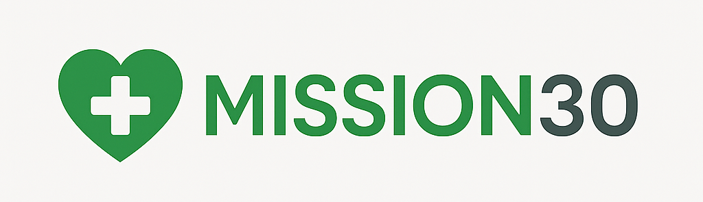 Mission30 logo