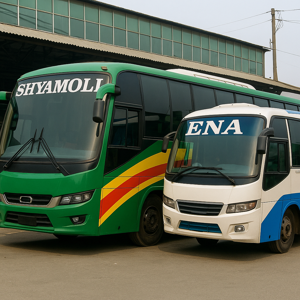 Dhaka to Sylhet Bus Schedule Ticket Price Counter Number and Travel Tips